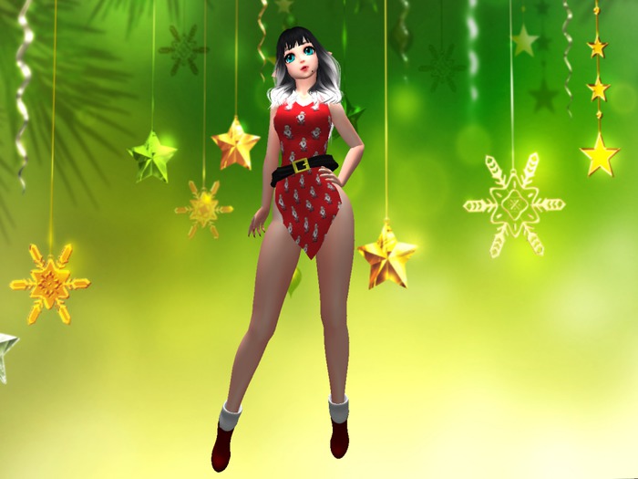 --{Mefy's}-- Christmas Dress 6