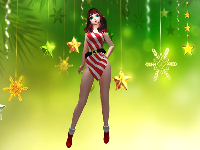--{Mefy's}-- Christmas Dress 8