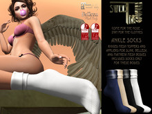 Sweet Tea Ankle Socks Basics for Slink Belleza Maitreya ONLY