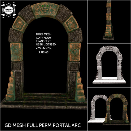 GD MESH FULL PERM PORTAL ARC