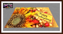 Thanksgiving Rug HT Sunflower