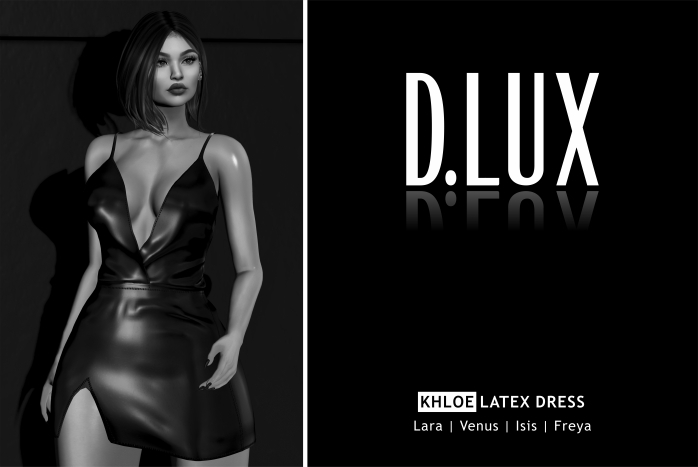 D.LUX - Khloe Latex Dress - DEMO