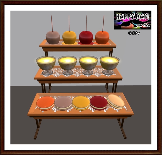 Thanksgiving - Candy Platter Stand 1