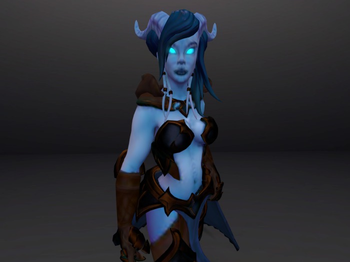 ::ZuE:: Warcraft Draenei - Mesh Figure