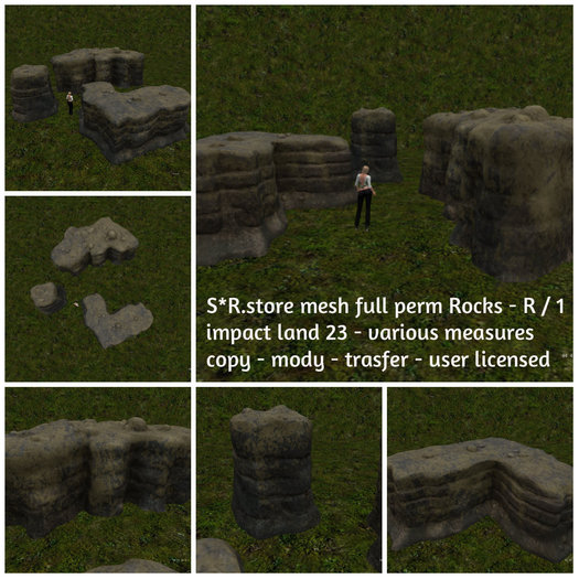 S*R.store mesh full perm Rocks - R / 1