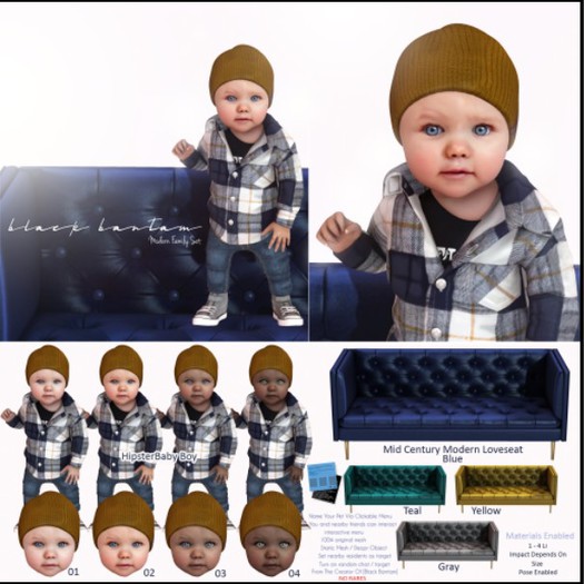 *[Black Bantam] Mid Century Modern Couch Yellow