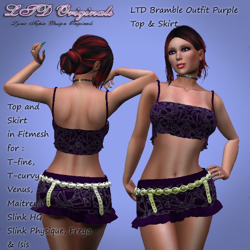 LTD Bramble Outfit Purple