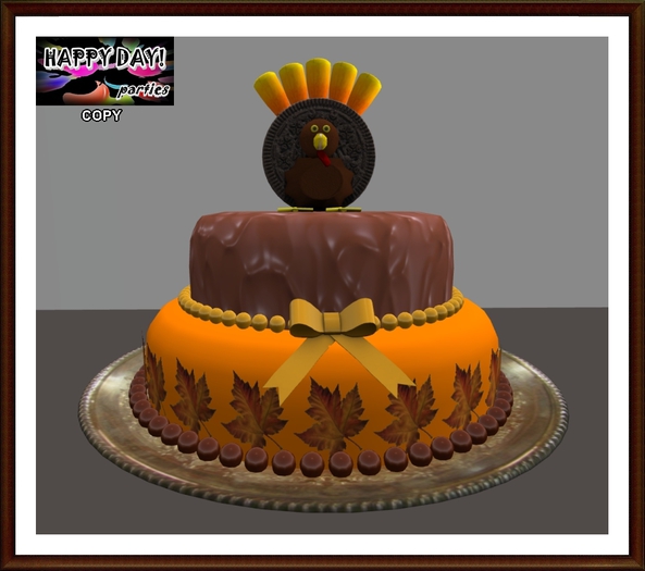 Thanksgiving - Oreo Turkey Cake