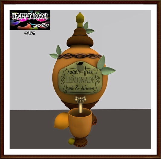 Thanksgiving - Lemonade Jar