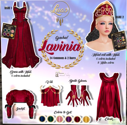 Luas Lavinia Veil Blue