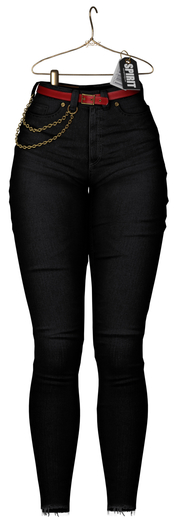 SPIRIT - Eva jeans [BLACK]