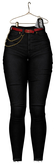 SPIRIT - Eva jeans [BLACK]