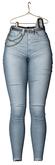 SPIRIT - Eva jeans [SUPERLIGHTBLUE]