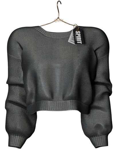 SPIRIT - Eva sweater [GRAY]