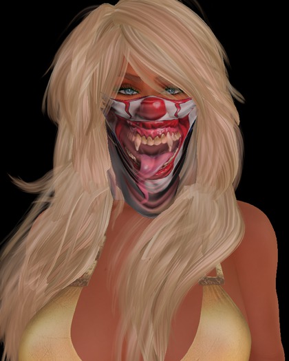 Razor Worx - Face Scarf - Sick Clown