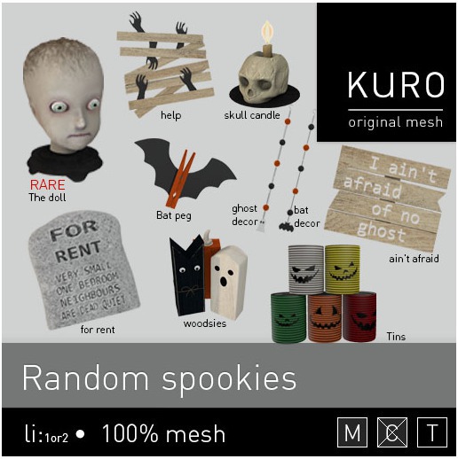 Kuro [Random spookies] Skull candle