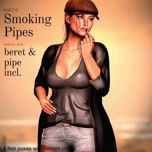 Amitie Smoking Pipes Fem Pack