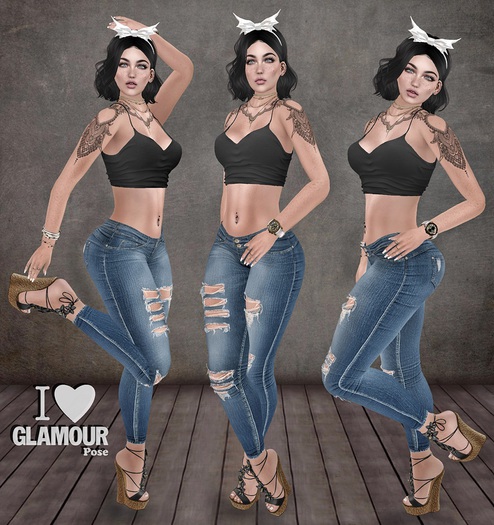 ::GR:: Pose - Female solo Pack 33