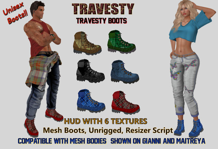 Travesty Boots DEMO