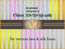 Ns- texture lace & silk Iness