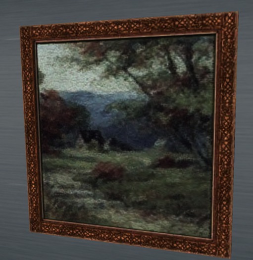 Farmhouse by Majestic (oil painting)