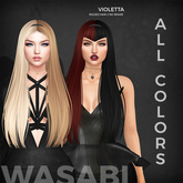 Wasabi // Violetta Mesh Hair - All colors