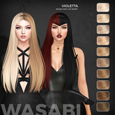 Wasabi // Violetta Mesh Hair - Blonds
