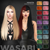 Wasabi // Violetta Mesh Hair - Fireworks