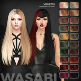 Wasabi // Violetta Mesh Hair - Solar Ombre