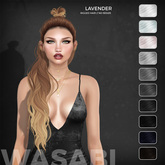 Wasabi // Lavender Mesh Hair - B&W