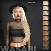 Wasabi // Willow Mesh Hair - Blonds - HALLOWEEN SPECIAL