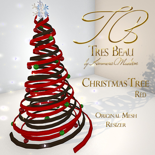 TB Maison Christmas Tree '17, RG, BOXED   ADD to unpack