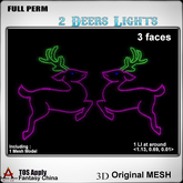 FC- Full Perm Mesh 2 Deers Lights 