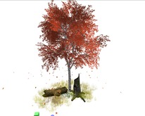 *GF Herbstbaum mit Laub