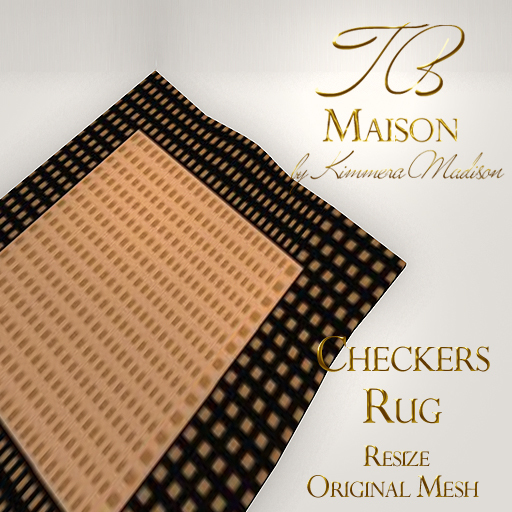TB Maison Checkers Rug