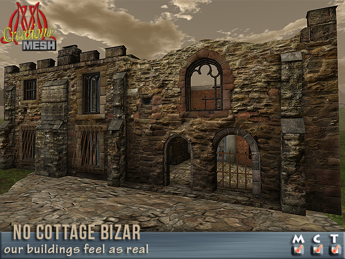 NO Cottage Bizar FULL PERM MESH Box