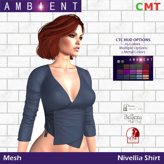 [AMBI] Mesh Nivellia Shirt (BOXED)