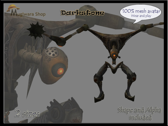 Avatar Darkstone Robot (100% mesh)