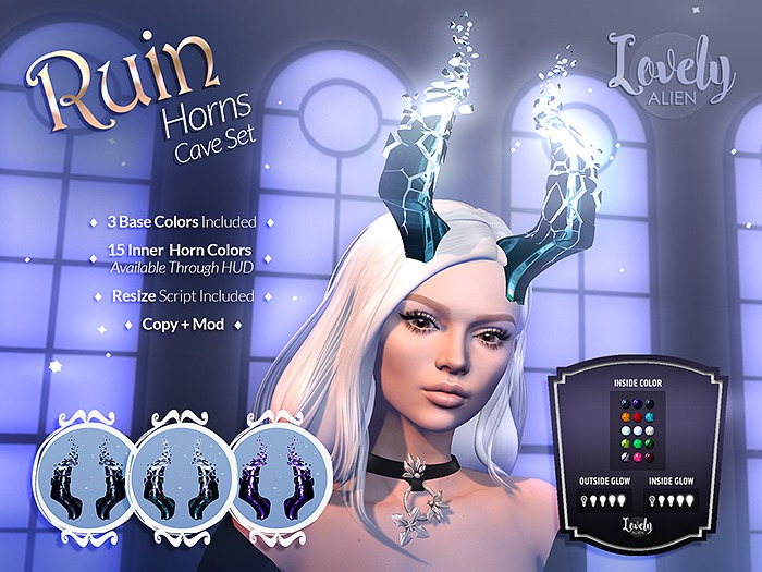 Ruin Horns - Cave Set