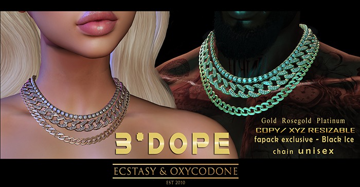 Ecstasy & Oxycodone "3XDope set" ROSE