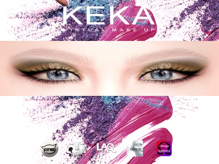 KEKA Eyeshadow 1 Orange