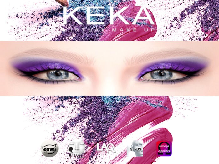 KEKA Eyeshadow 1 Purple