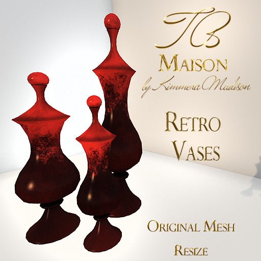 TB Maison Retro Vases   ADD to unpack