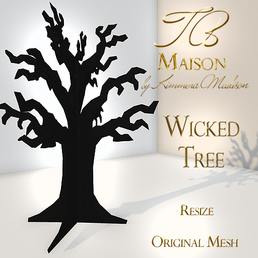 TB Maison Halloweenie Wicked Tree