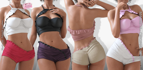 Second Life Marketplace - Mystic EXCLUSIVE Female Top Mesh- MAITREYA
