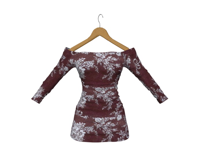 Shoulder Ruched Dress MAITREYA#39