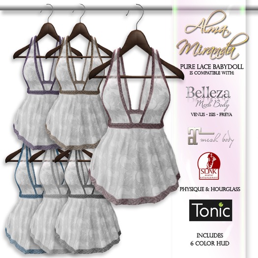 .: AlmaMiranda :. Pure Lace Babydoll