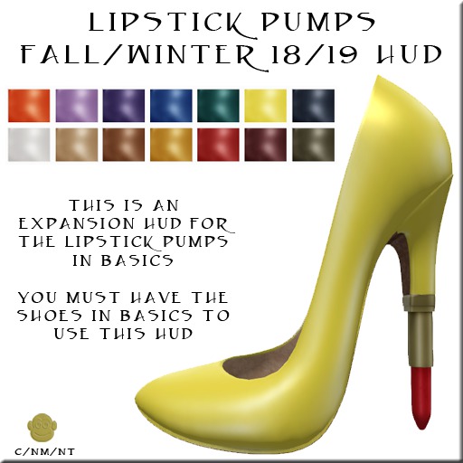 BM Lipstick Pumps F/W18 19 HUD