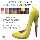 BM Lipstick Pumps F/W18 19 HUD