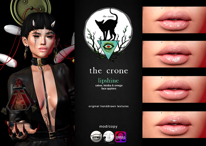 the crone . lip shine